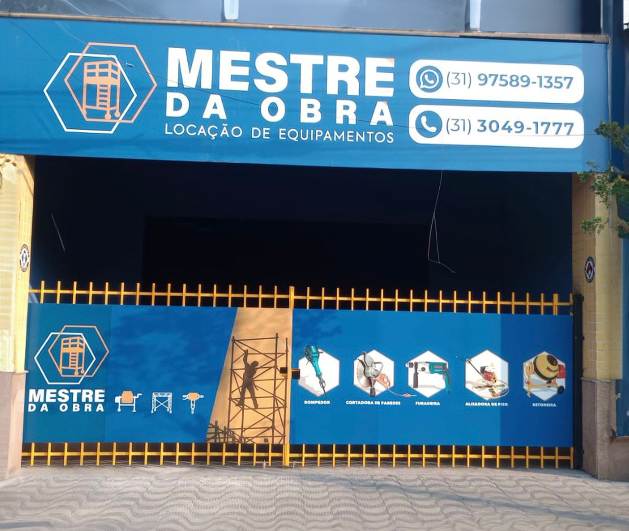 Mestre da Obra Locação de Equipamentos em Contagem - MG