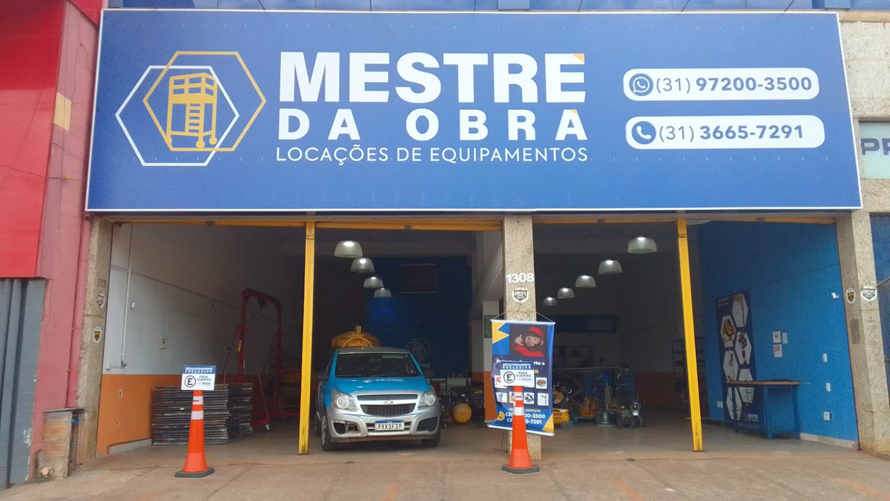 Mestre da Obra Locação de Equipamentos em Nova Lima - MG