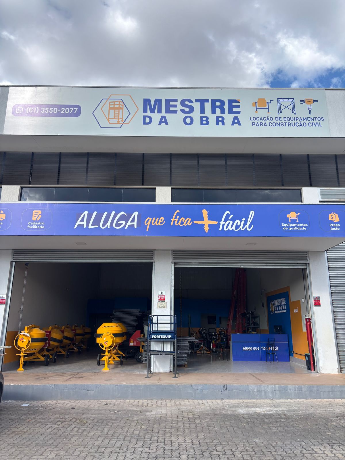 Mestre da Obra Locação de Equipamentos em Vicente Pires - DF