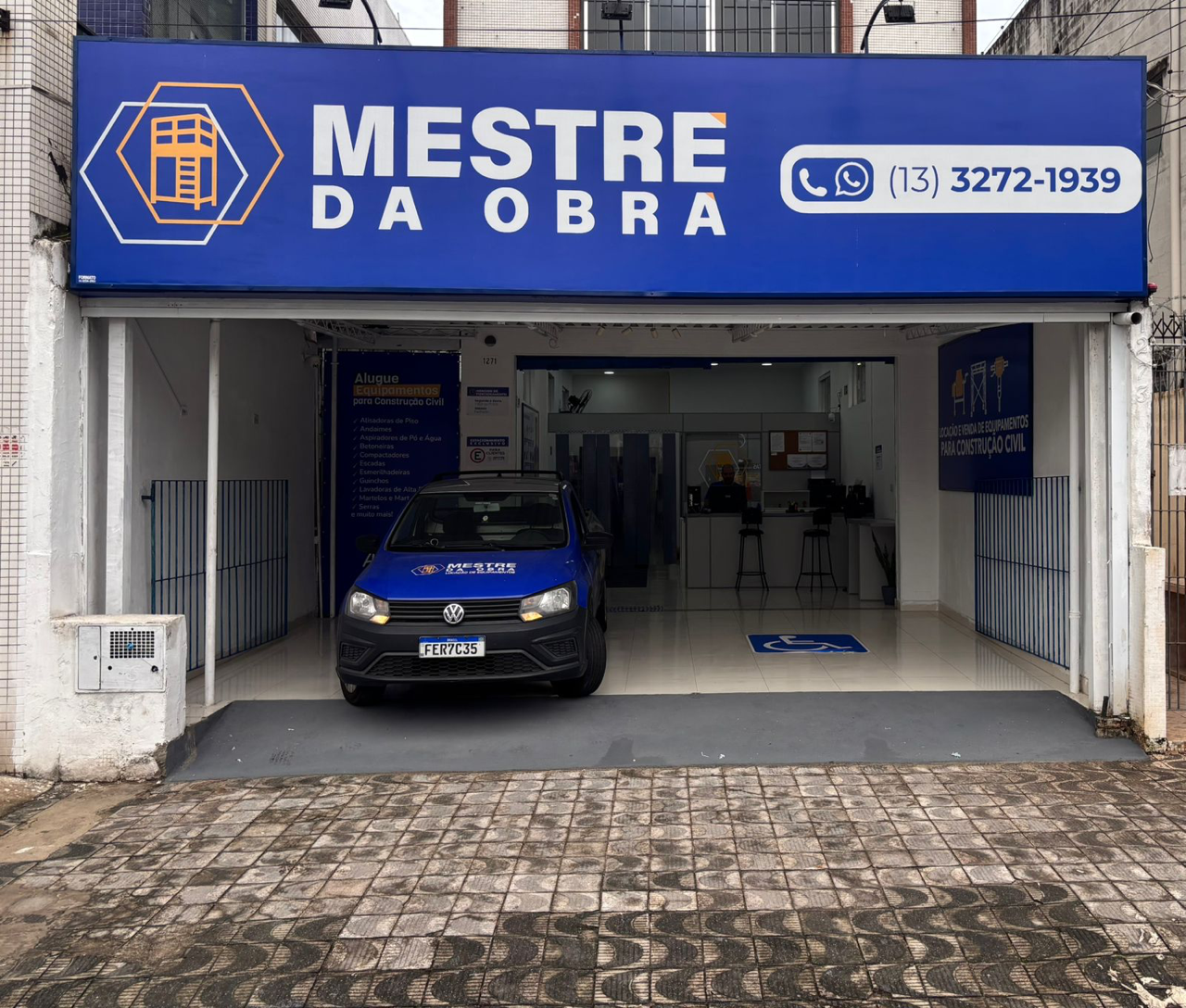 Mestre da Obra Locação de Equipamentos Santos SP