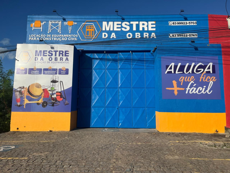 Mestre da Obra Locação de Equipamentos em Cabedelo - PB