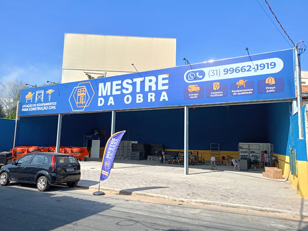 Mestre da Obra Locação de Equipamentos em Santa Luzia - MG