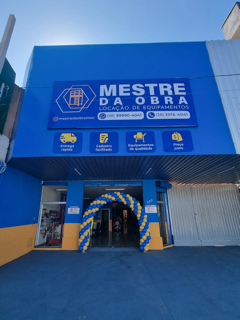 Mestre da Obra Locação de Equipamentos em Montes Claros - MG