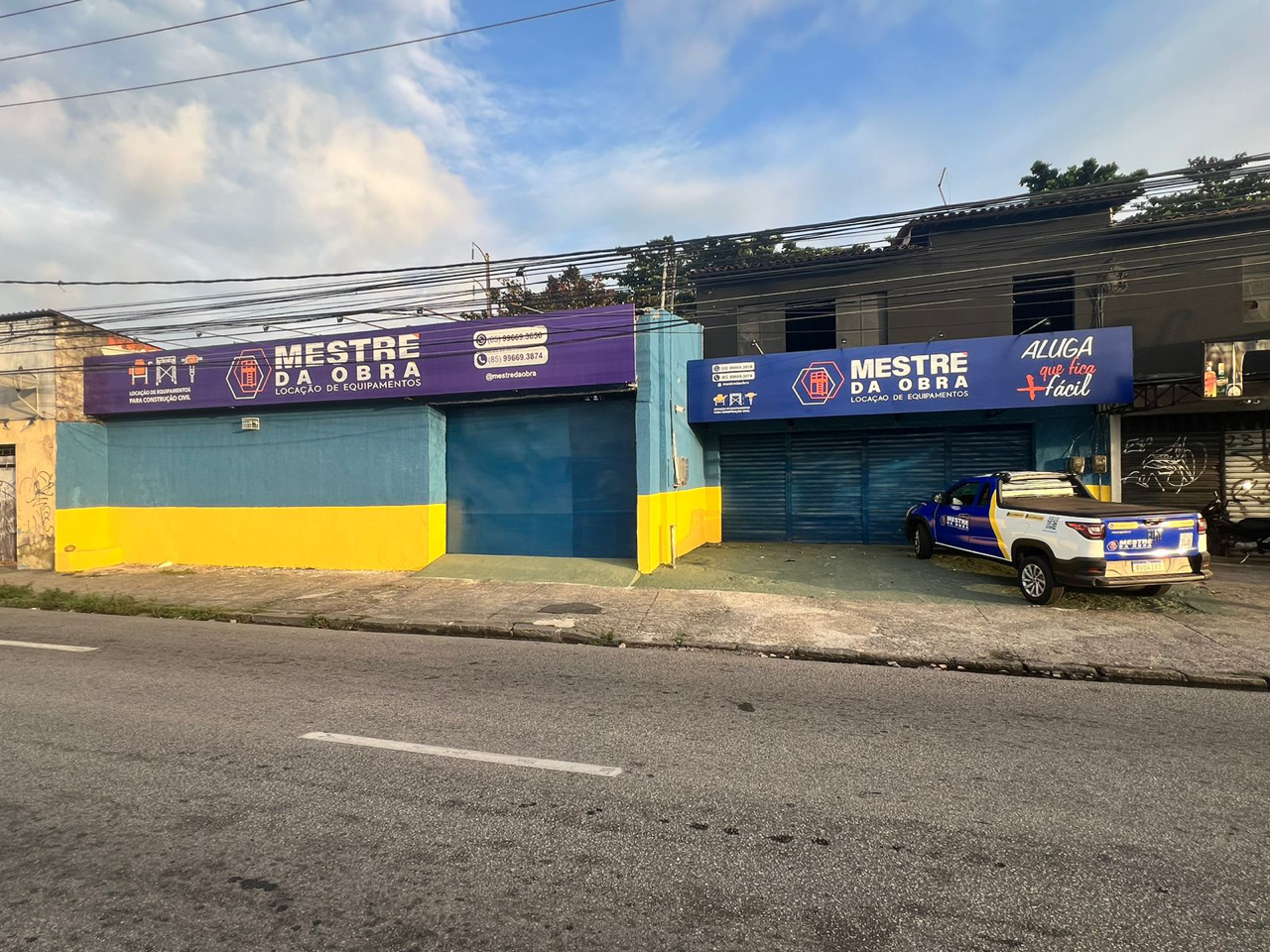 Mestre da Obra Locação de Equipamentos em Fortaleza Sul