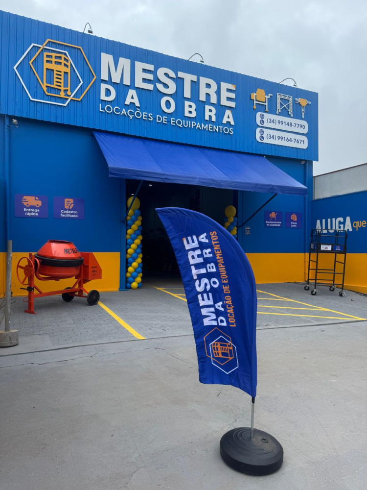 Mestre da Obra Locação de Equipamentos em Uberaba