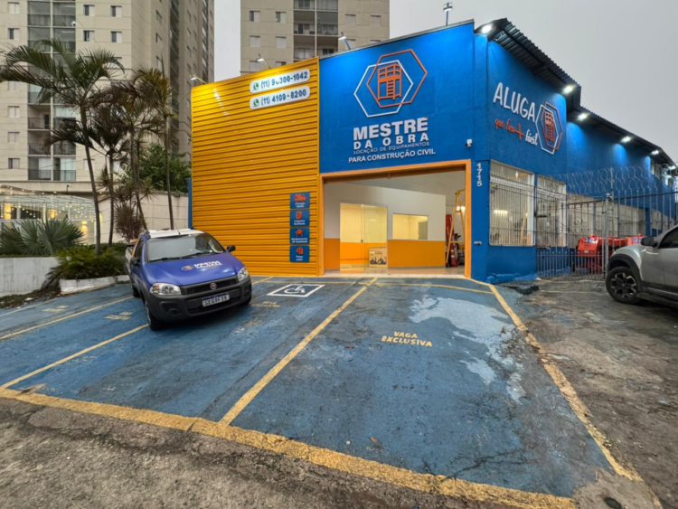 Mestre da Obra Locação de Equipamentos em São Bernardo do Campo