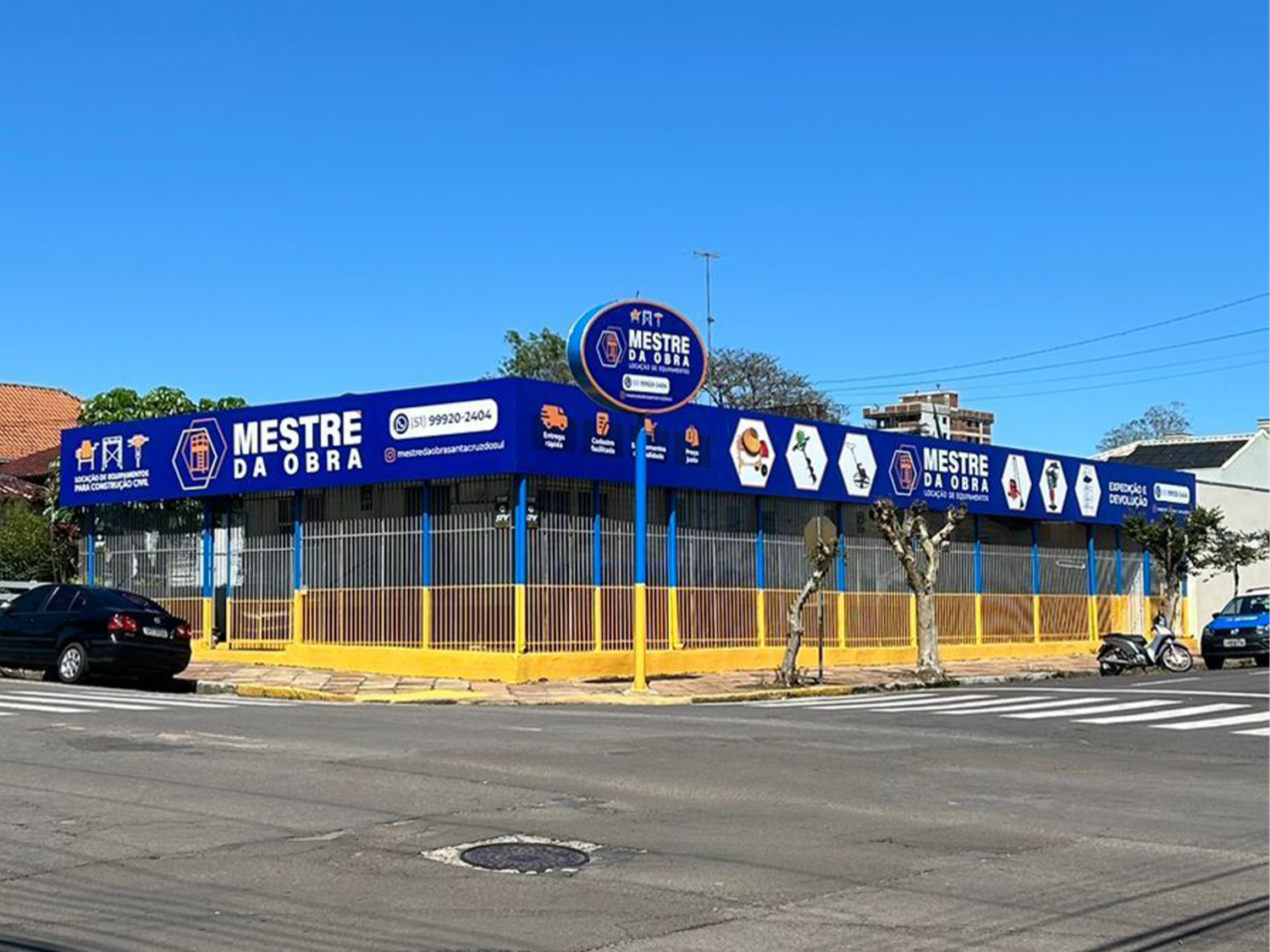 Mestre da Obra Locação de Equipamentos em Sta Cruz do Sul