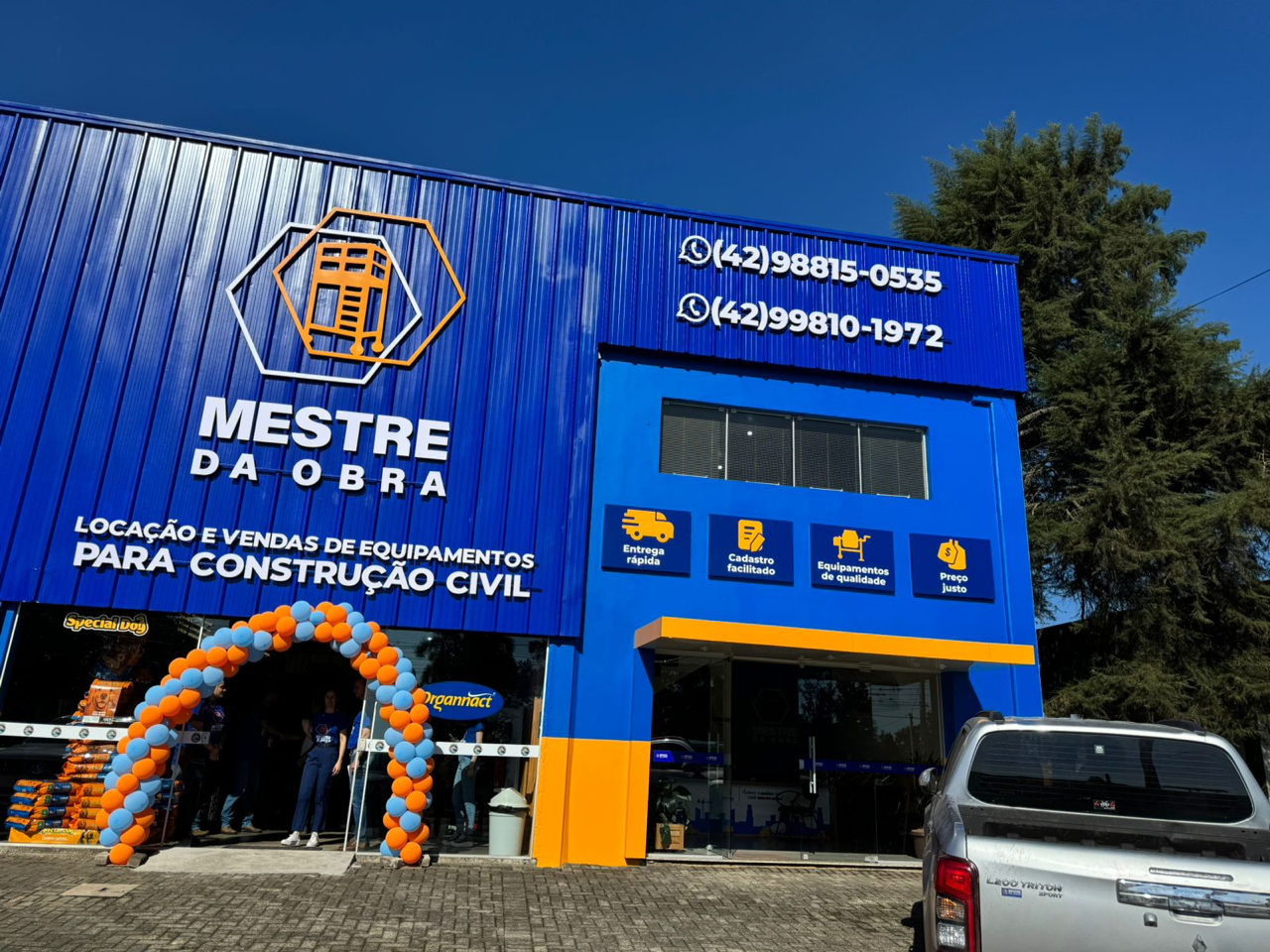 Mestre da Obra Locação de Equipamentos em Carambeí - PR