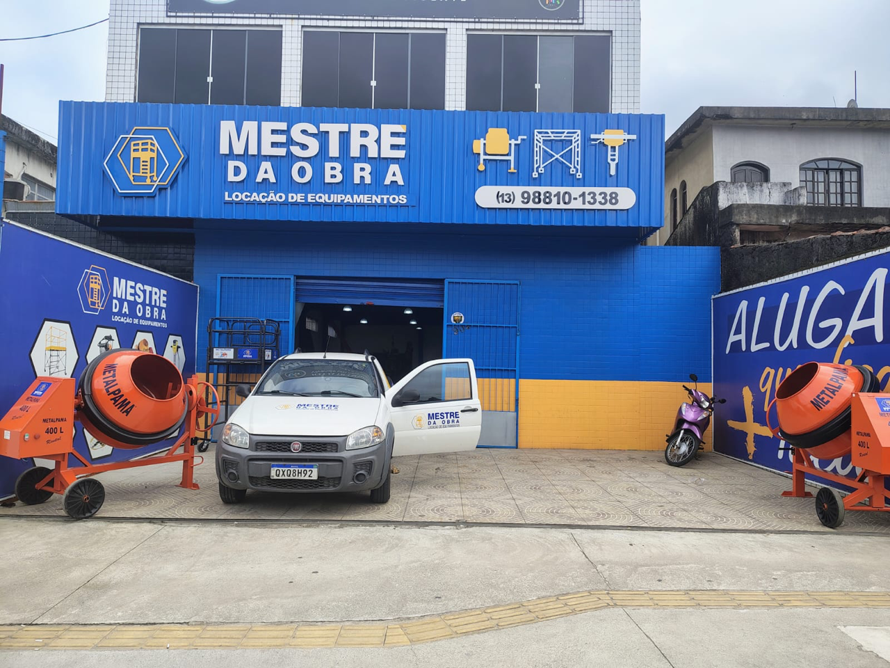 Mestre da Obra Locação de Equipamentos em Praia Grande - SP