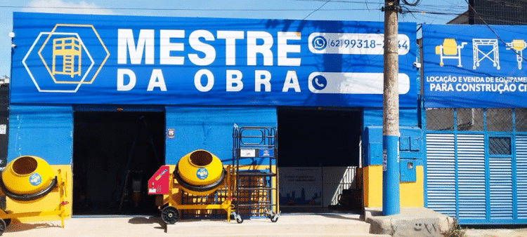 Mestre da Obra Locação de Equipamentos em Águas Lindas de Goiás - GO