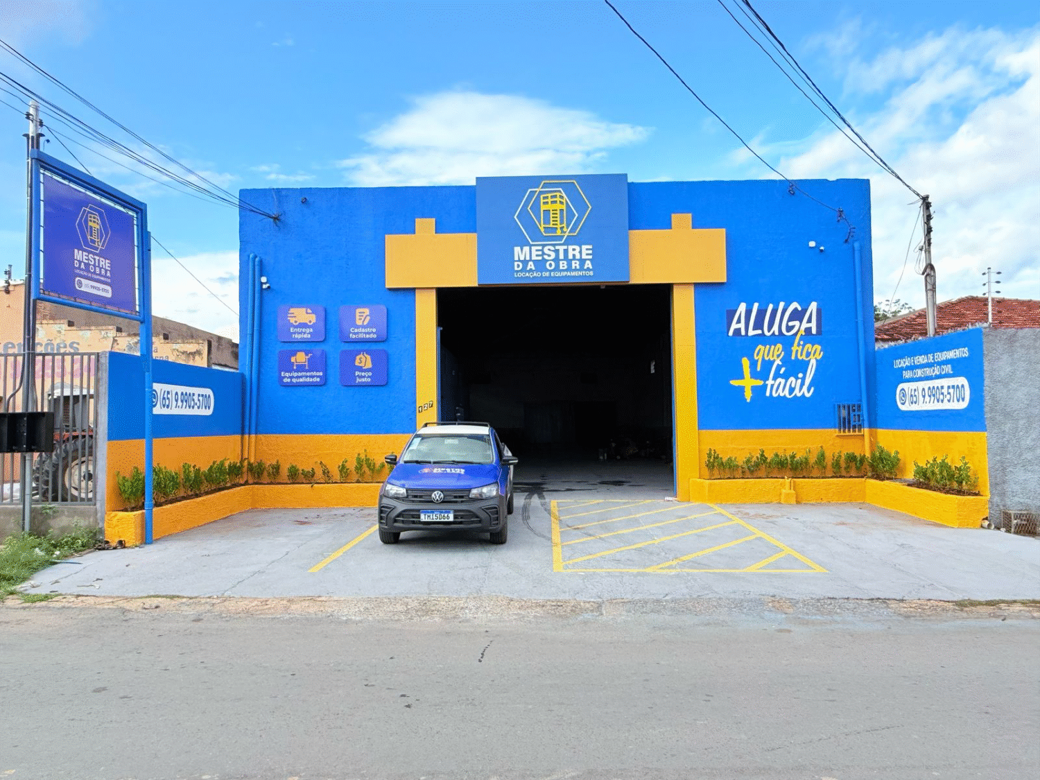 Mestre da Obra Locação de Equipamentos Várzea Grande