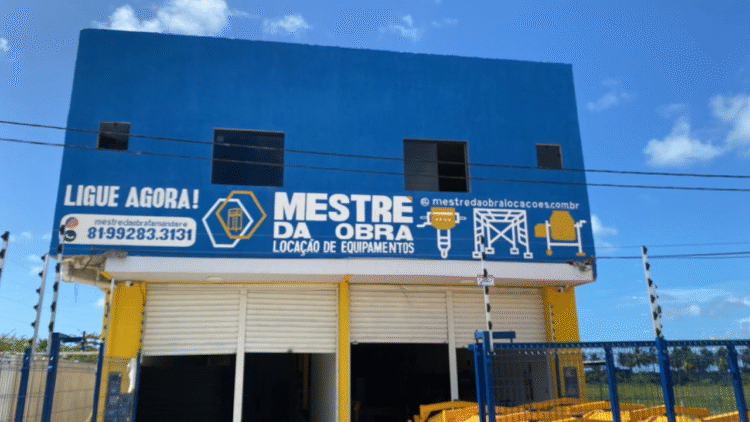 Mestre da Obra Locação de Equipamentos Tamandaré