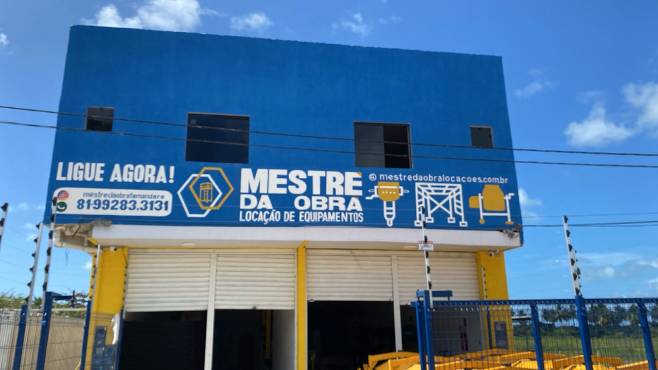 Mestre da Obra Locação de Equipamentos Tamandaré