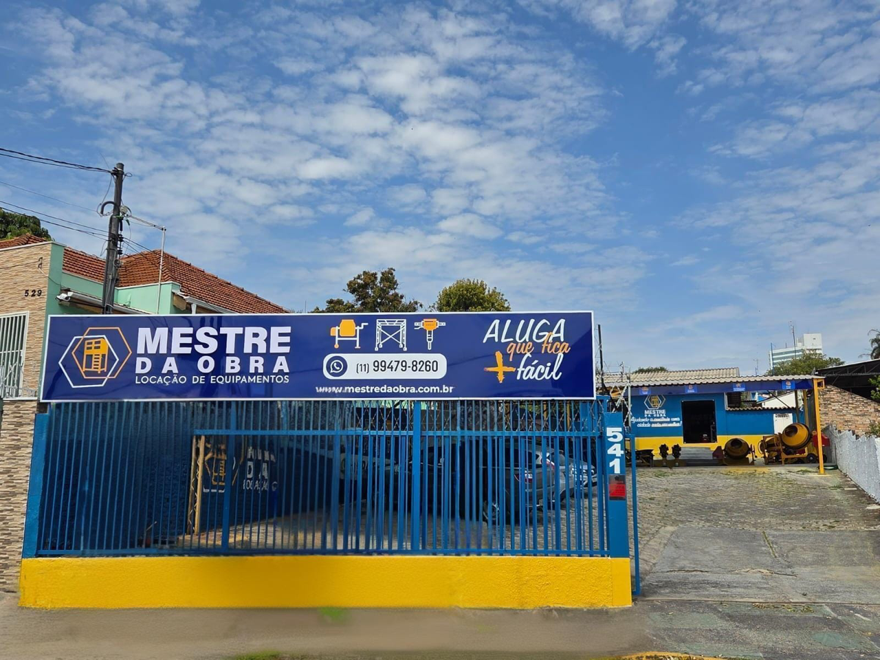 Mestre da Obra Locação de Equipamentos Jundiaí