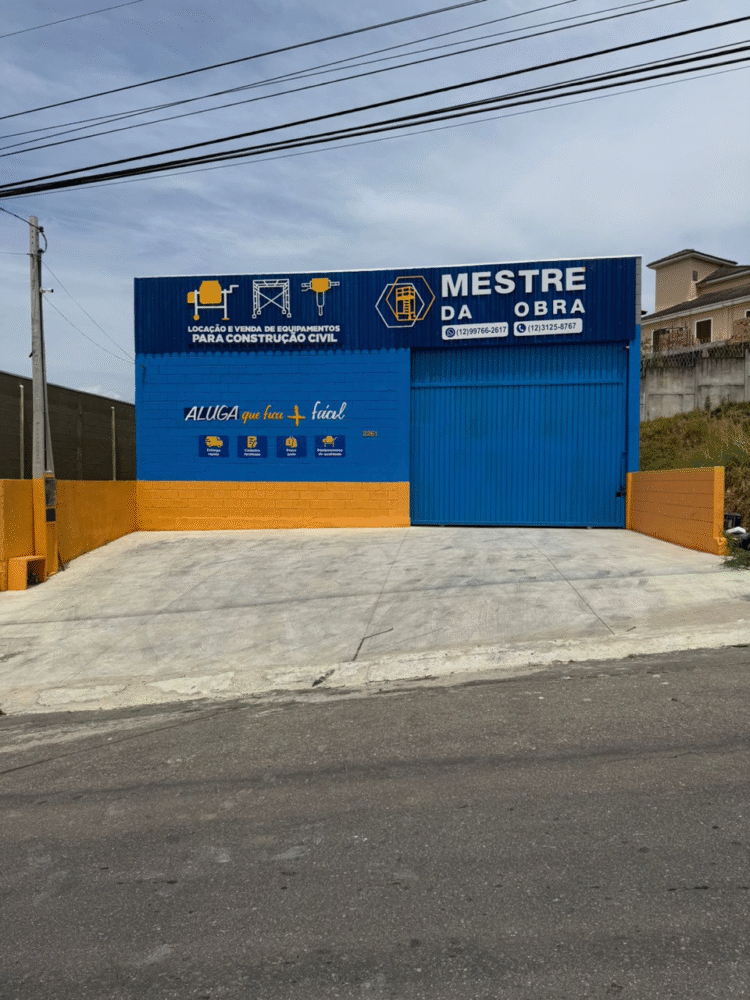 Mestre da Obra Locação de Equipamentos em Guaratinguetá