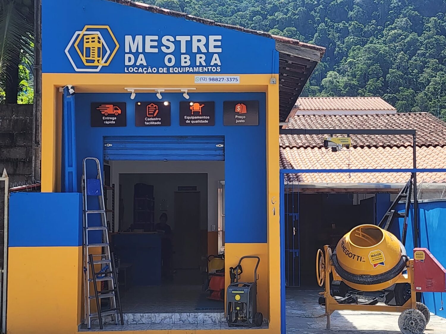 Mestre da Obra Locação de Equipamentos em São Sebastião - SP