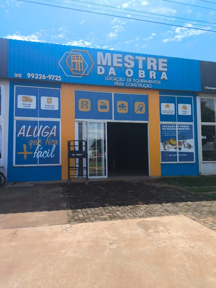 Mestre da Obra Locação de Equipamentos em Sapezal - MT